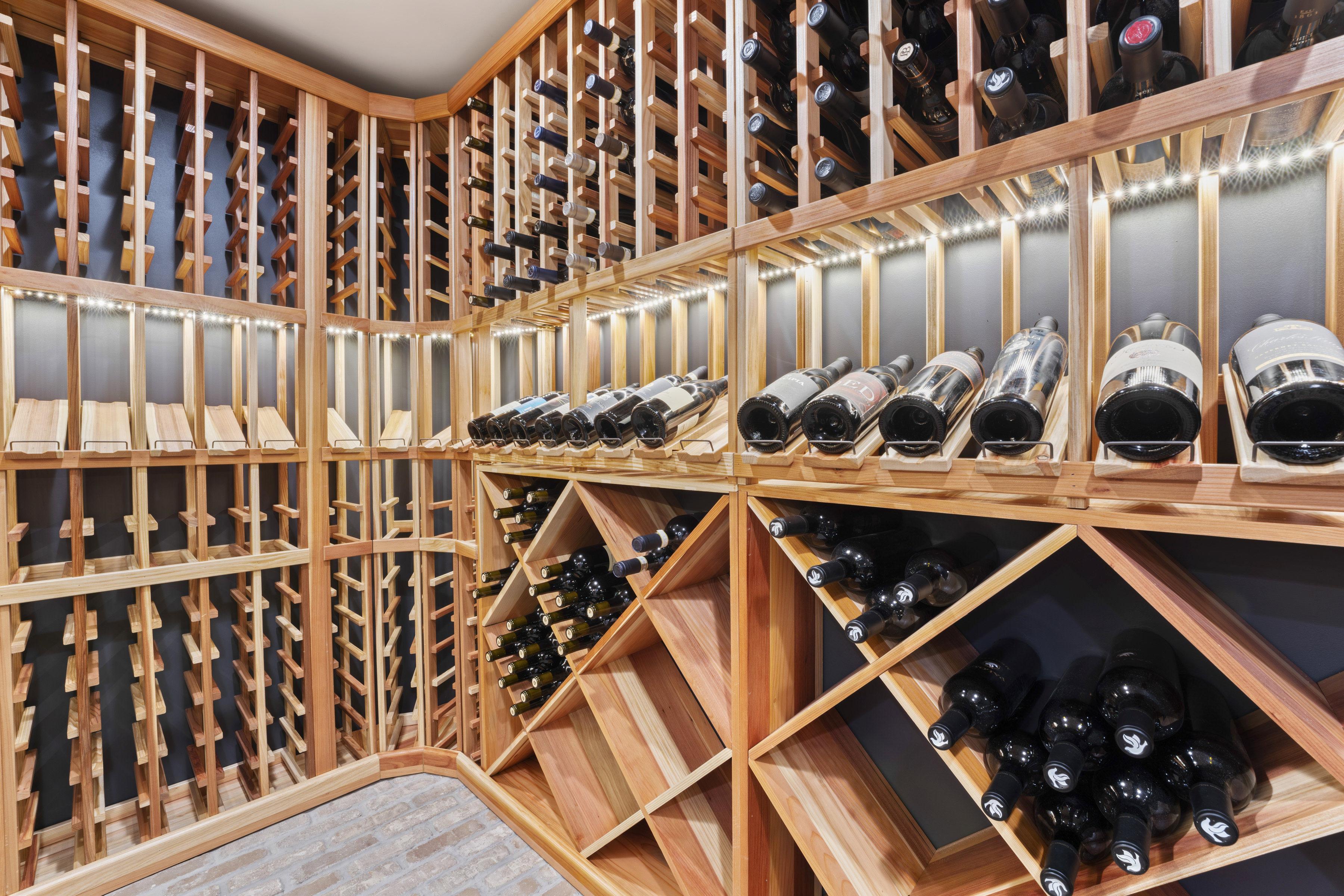 Mountain Basement wet bar cabinetry and countertops